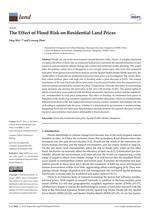 The Effect of Flood Risk on Residential Land Prices