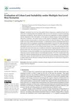 Evaluation of Urban Land Suitability under Multiple Sea Level Rise Scenarios